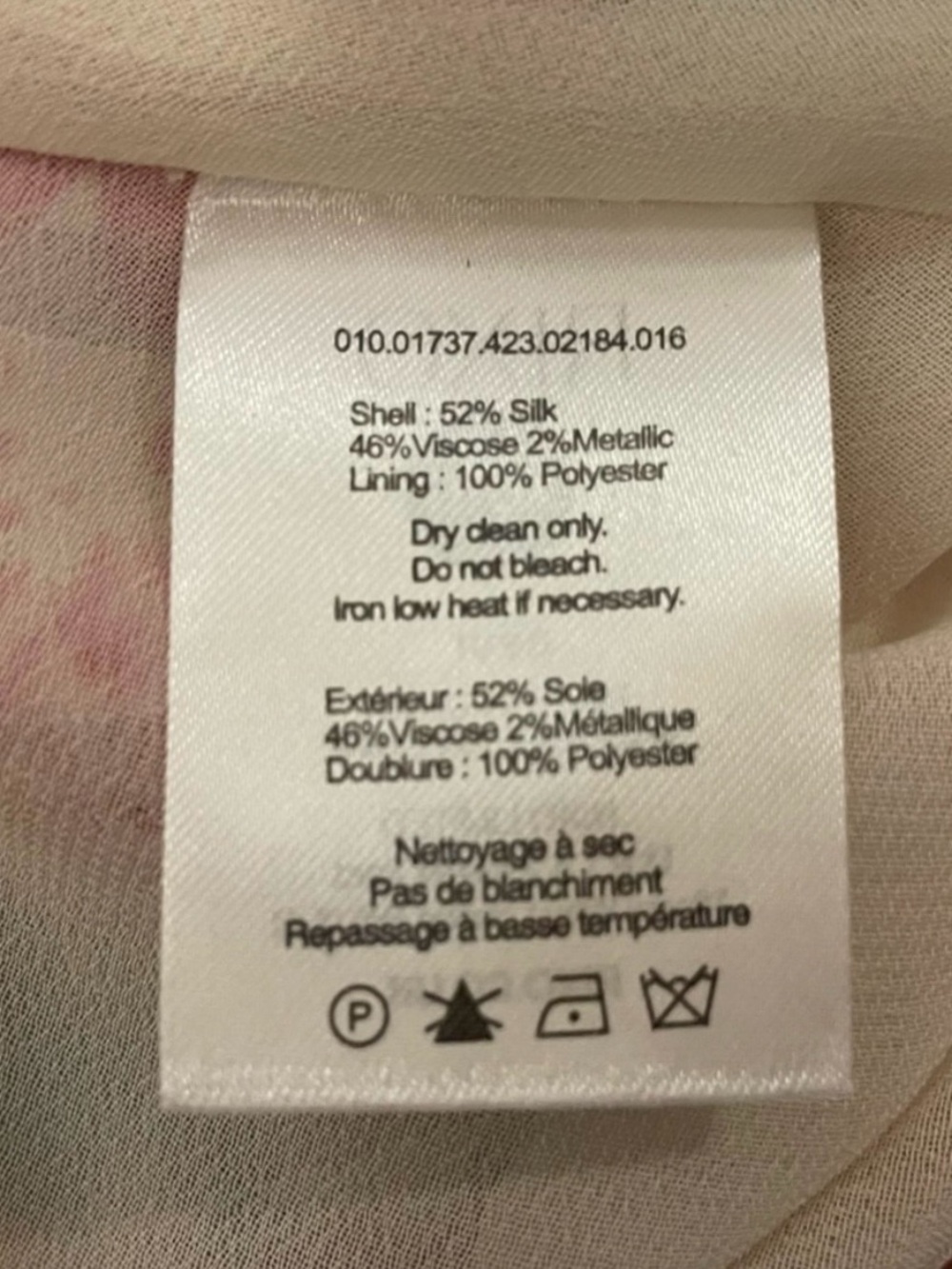 Rixo Dress NWT Floral XL/ US 12 Luxury Cocktail Wedding Silk Blend Shower Party - Picture 16 of 16